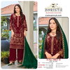 Zainab Fazlani By Zorista Chinnon Silk Plazzo Suits Exporters In India
